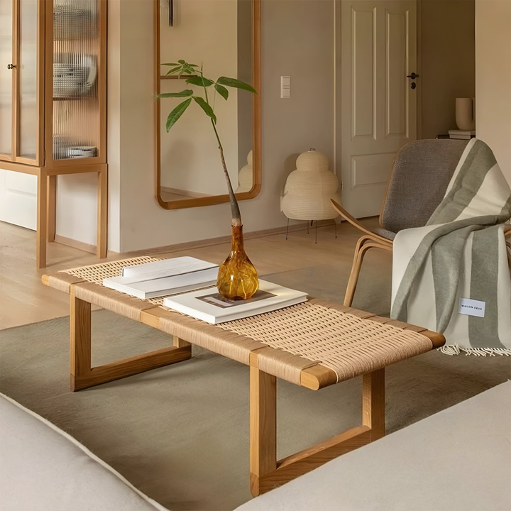 NIVELLE Rustic Solid Wood Bench - Urban Mood Singapore