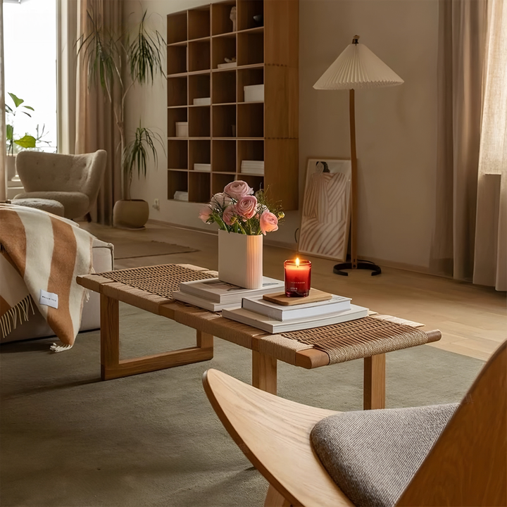 NIVELLE Rustic Solid Wood Bench - Urban Mood Singapore