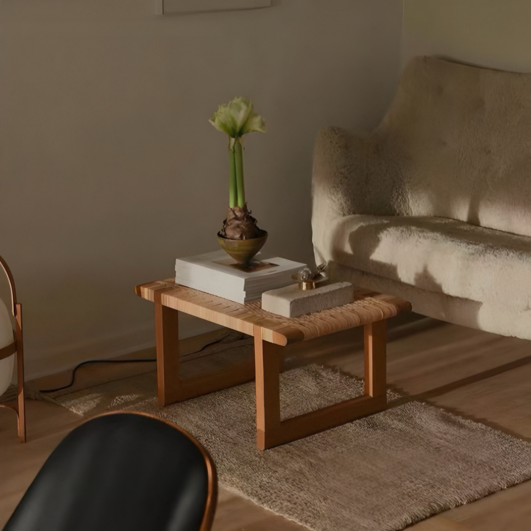 NIVELLE Rustic Solid Wood Bench - Urban Mood Singapore