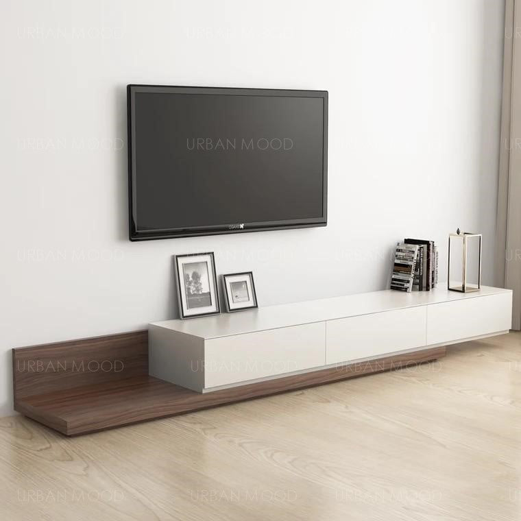 (Ready To Ship) NOEL Modern Japanese Style Wooden TV Console