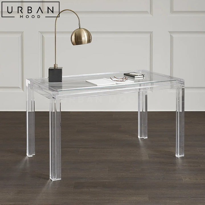 NOEMI Modern Acrylic Study Table