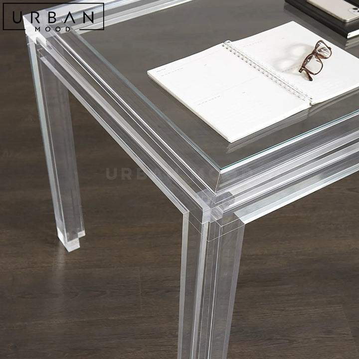 NOEMI Modern Acrylic Study Table