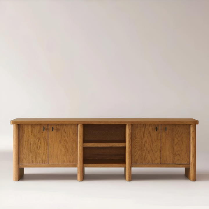 NOIREL Vintage Solid Wood TV Console - Urban Mood Singapore