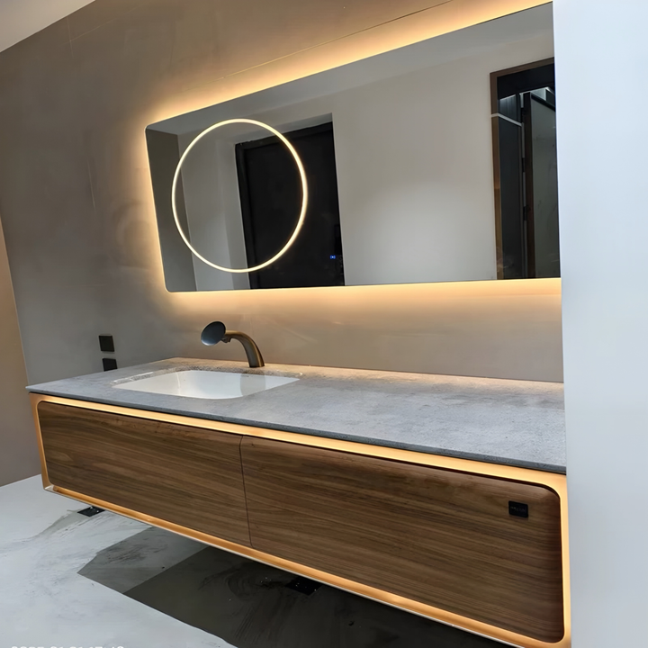 NOIRVALE Modern Marble Bathroom Vanity Sink - Urban Mood Singapore