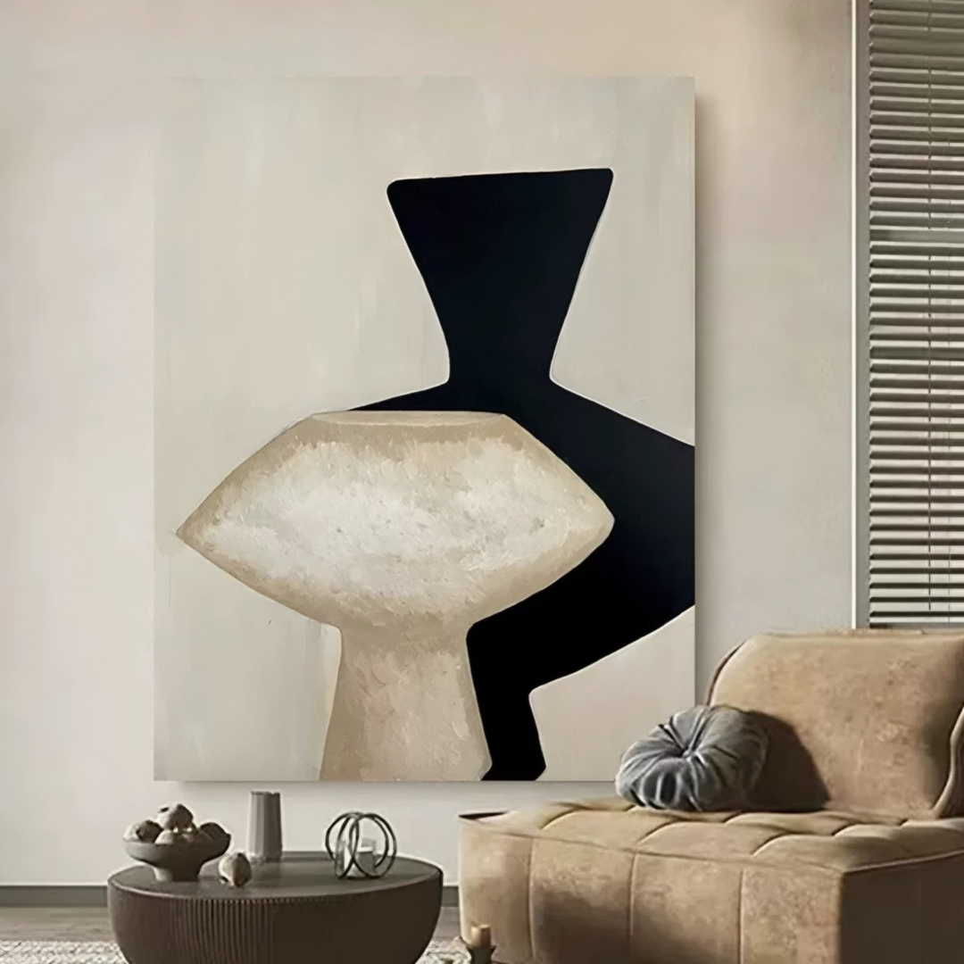 NORIKO Modern Abstract Canvas Wall Art - Urban Mood Singapore