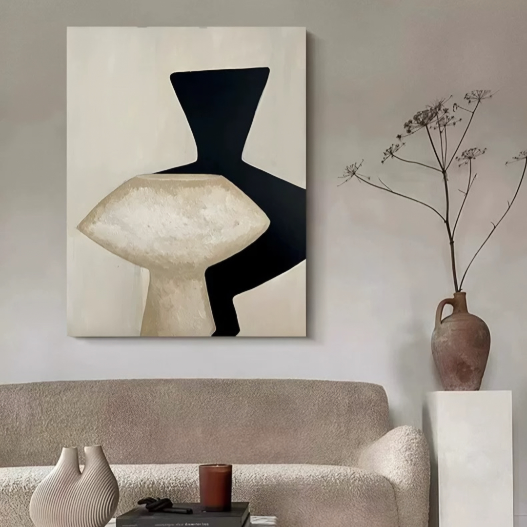NORIKO Modern Abstract Canvas Wall Art - Urban Mood Singapore