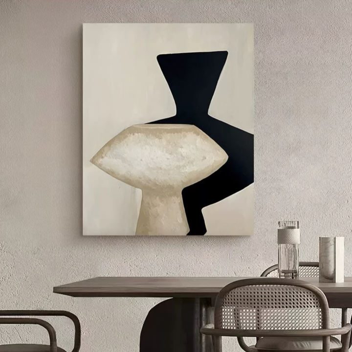 NORIKO Modern Abstract Canvas Wall Art - Urban Mood Singapore
