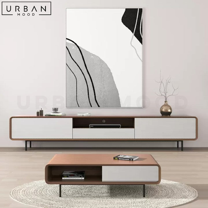 NORO Modern TV Console and Coffee Table