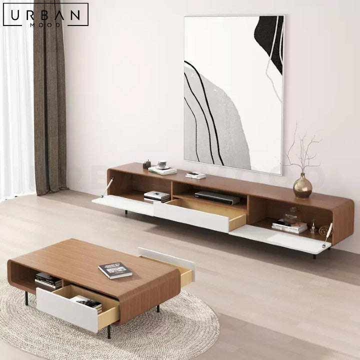 NORO Modern TV Console and Coffee Table