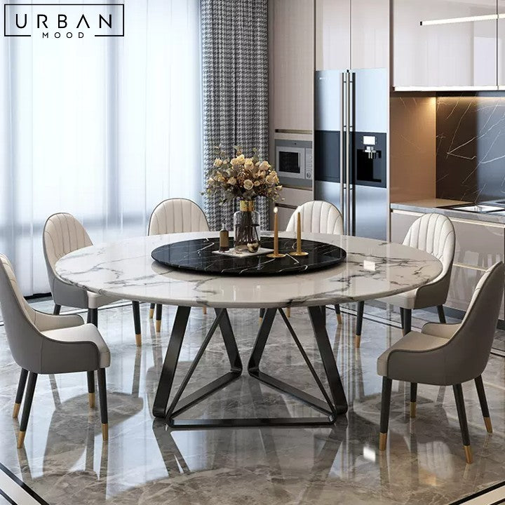 NOSTON Modern Sintered Stone Dining Table