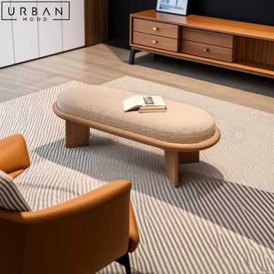 NOURI Japandi Boucle Bench