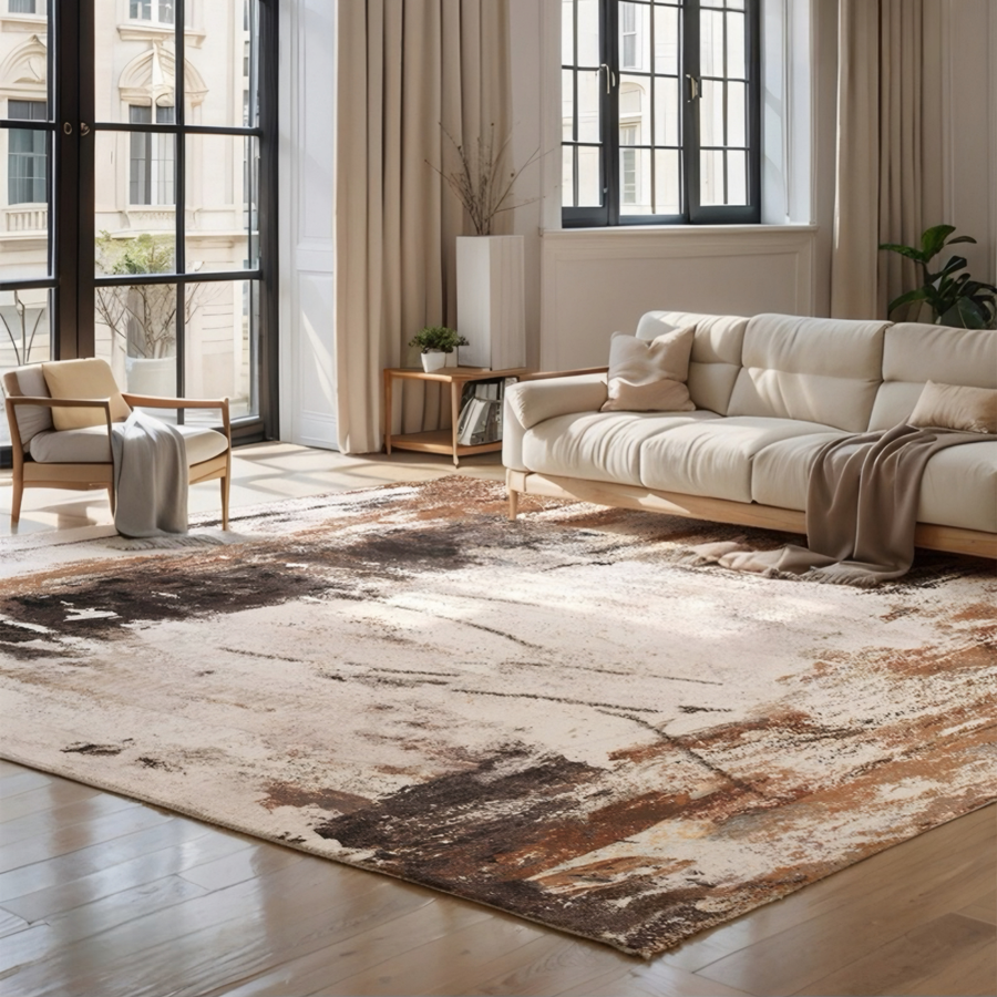 NOVARA Modern Abstract Floor Rug - Urban Mood Singapore