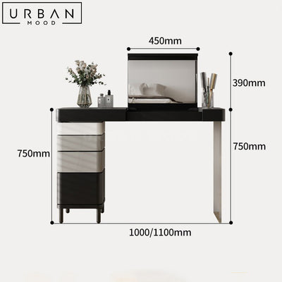 NRAH Modern Vanity Table Set