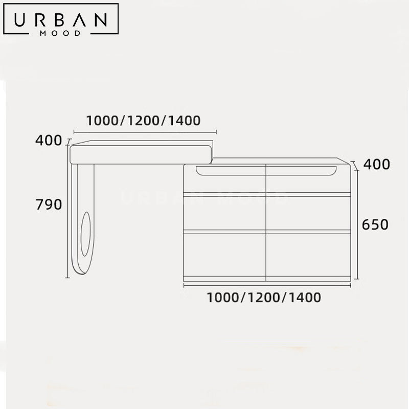 NTALI Modern Vanity Table Set