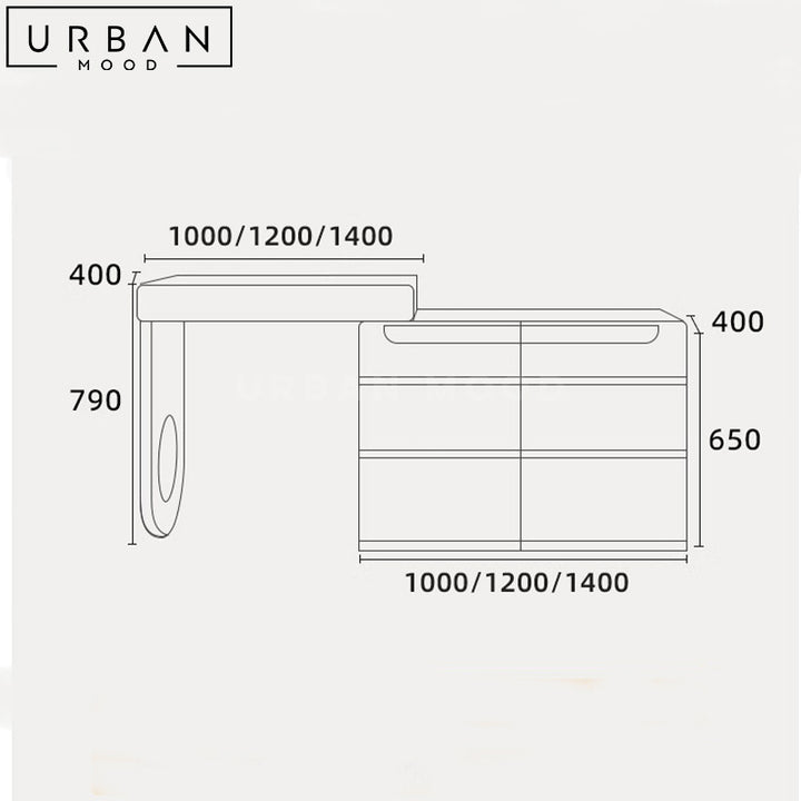 NTALI Modern Vanity Table Set