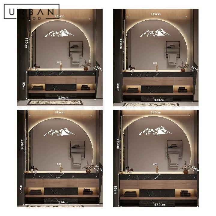 NUANCE Modern Bathroom Mirror & Cabinet