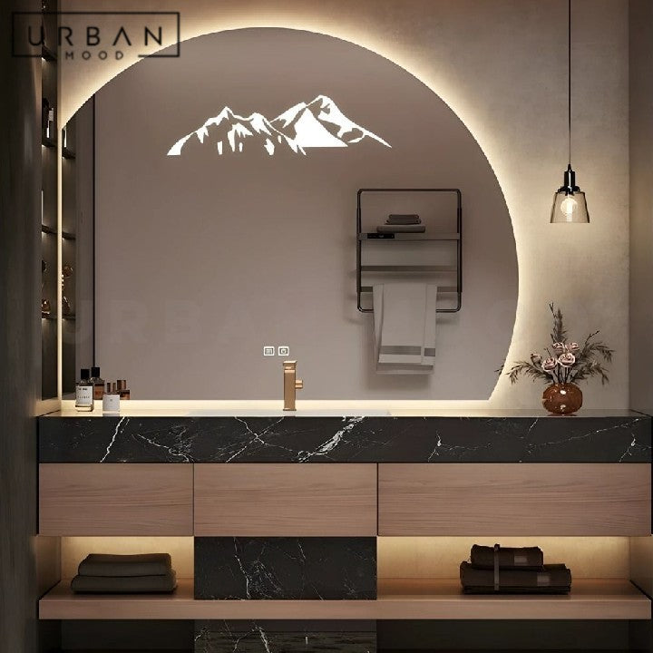 NUANCE Modern Bathroom Mirror & Cabinet