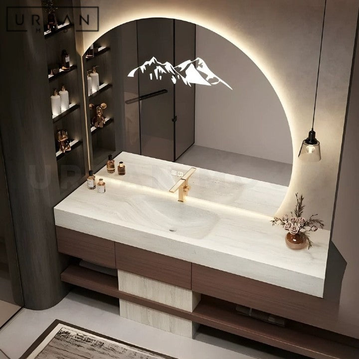 NUANCE Modern Bathroom Mirror & Cabinet