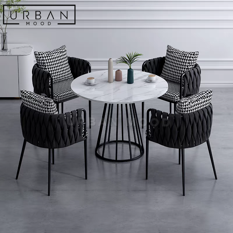 NOIR Modern Sintered Dining Table & Chairs
