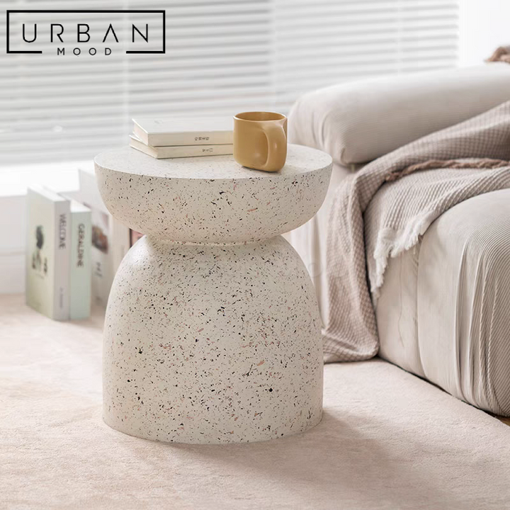 NUKE Modern Terrazzo Side Table