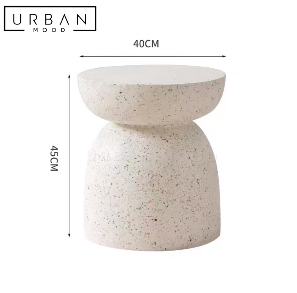 NUKE Modern Terrazzo Side Table