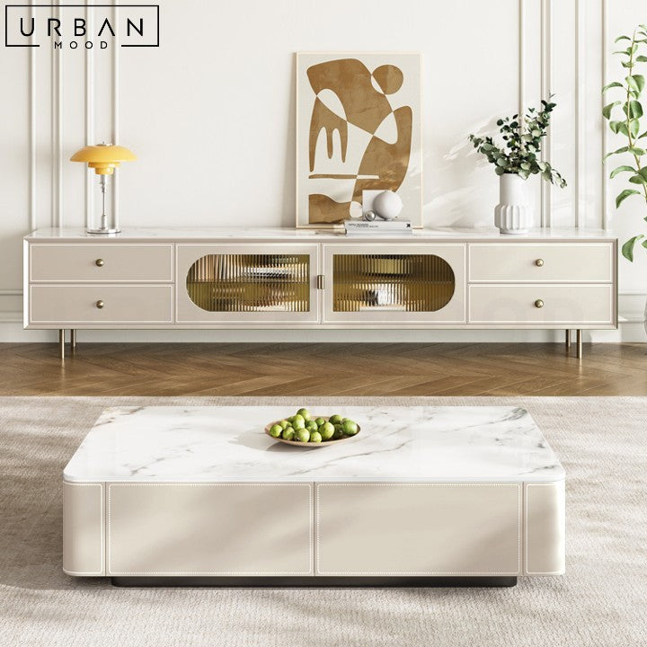 ODGARD Modern Sintered Stone TV Console