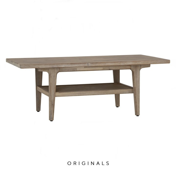 JANEN Modern Solid Wood Coffee Table