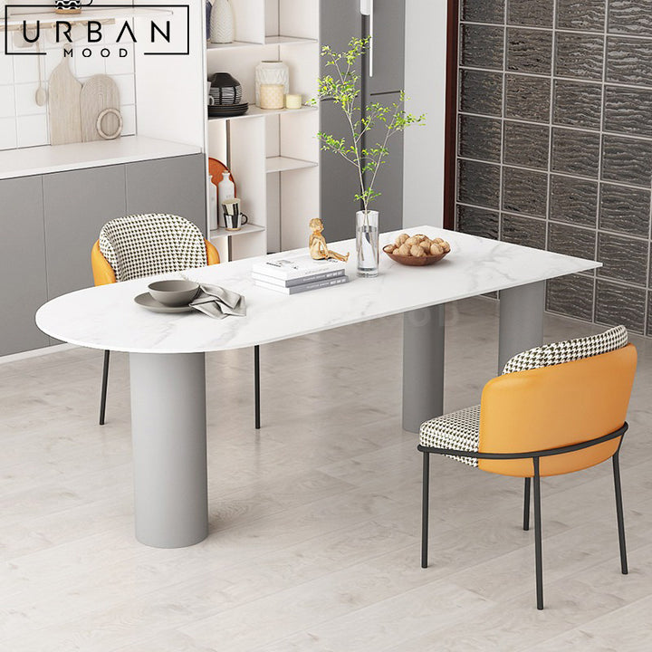 OKLEY Modern Sintered Stone Dining Table