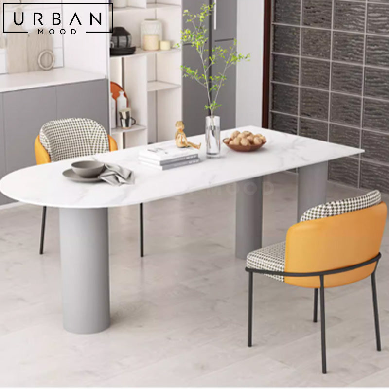 OKLEY Modern Sintered Stone Dining Table