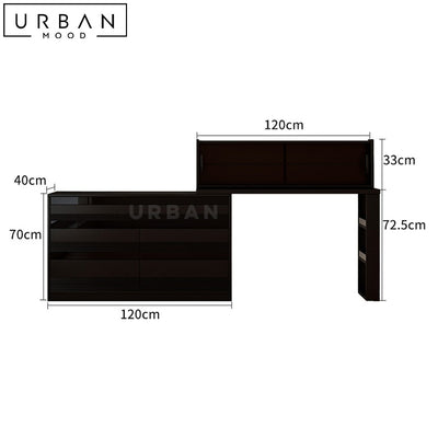 OLEF Modern Vanity Table