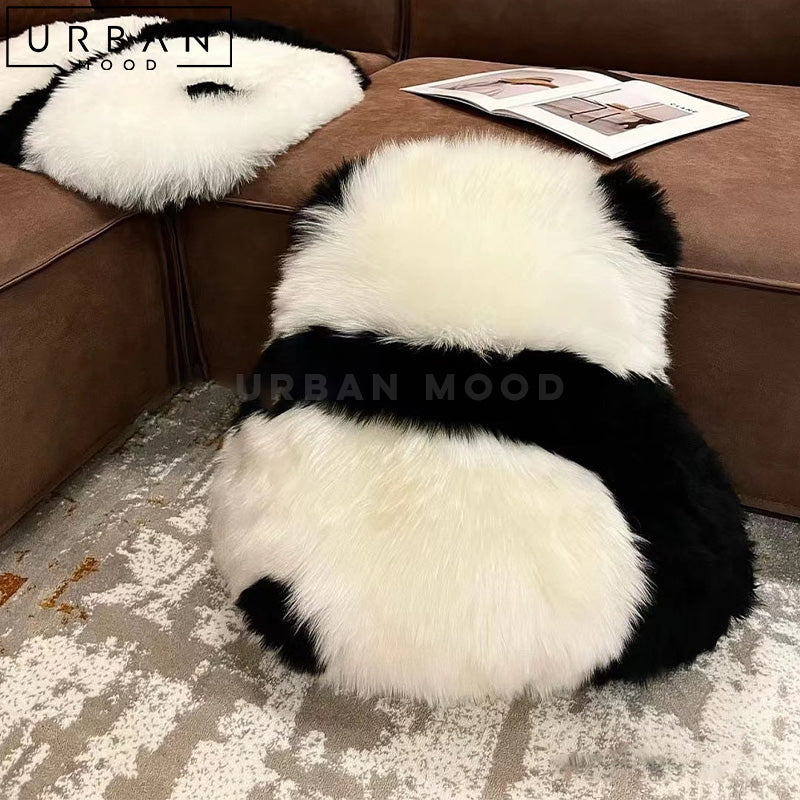 OLIVE Modern Panda Wool Rug