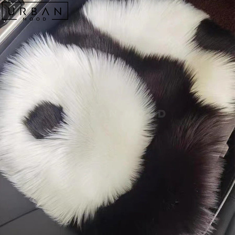 OLIVE Modern Panda Wool Rug