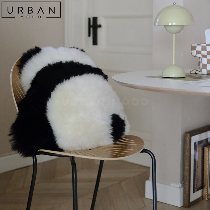 OLIVE Modern Panda Wool Rug