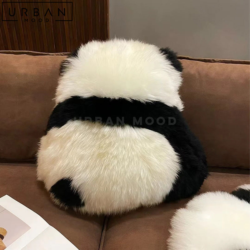 OLIVE Modern Panda Wool Rug