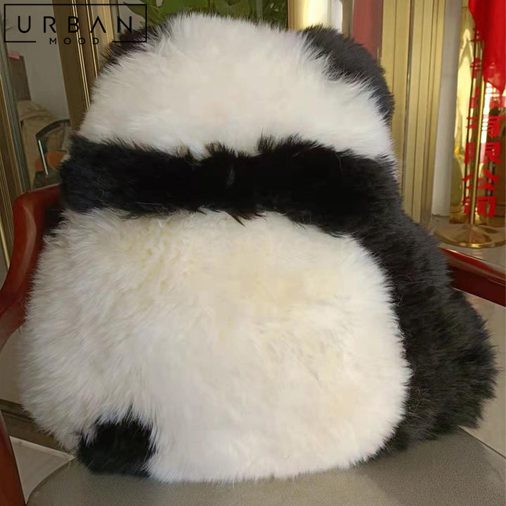 OLIVE Modern Panda Wool Rug