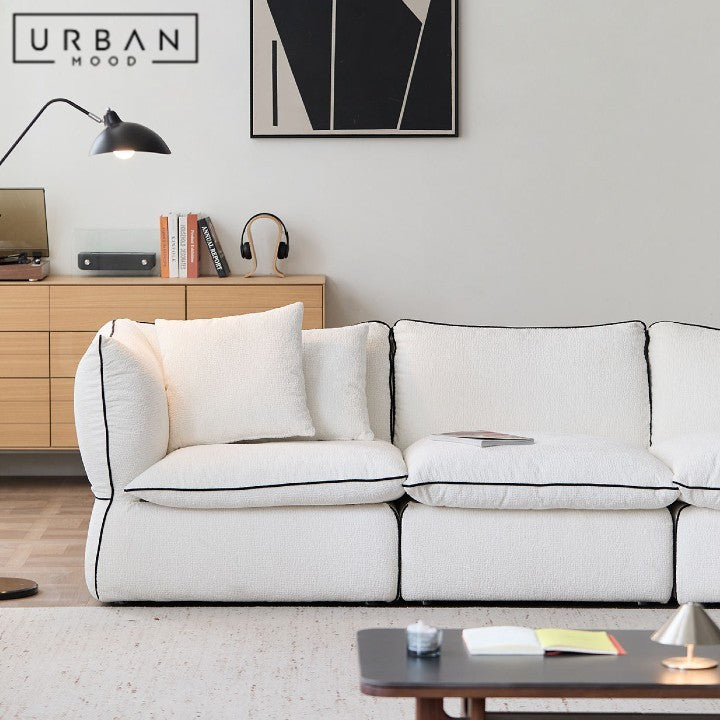 OLLIS Modern Fabric Sofa