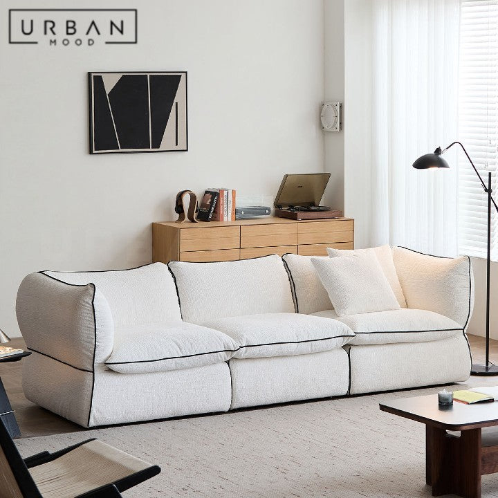 OLLIS Modern Fabric Sofa