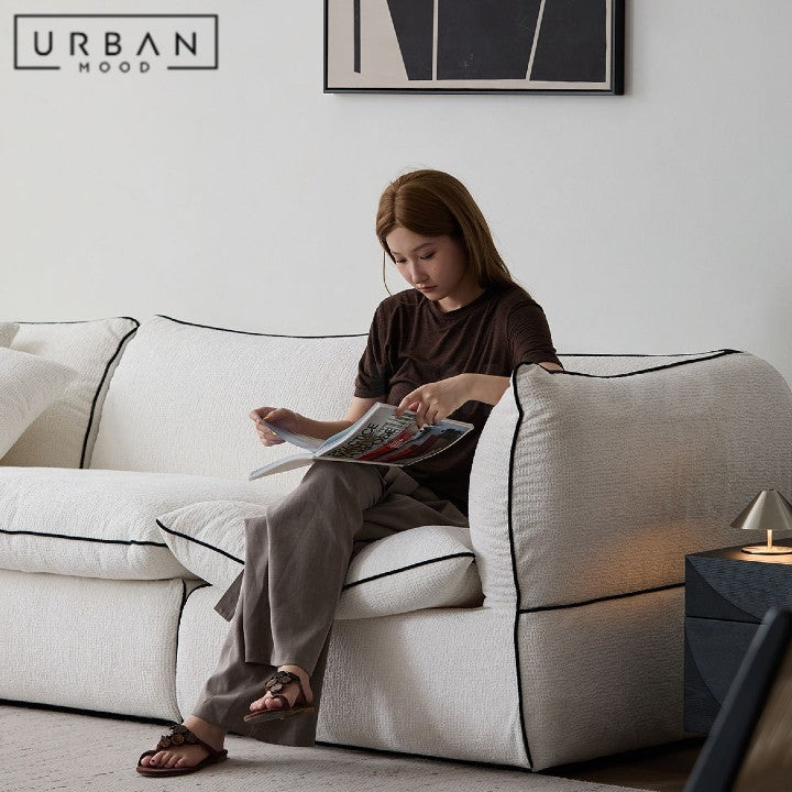 OLLIS Modern Fabric Sofa