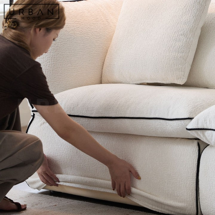 OLLIS Modern Fabric Sofa