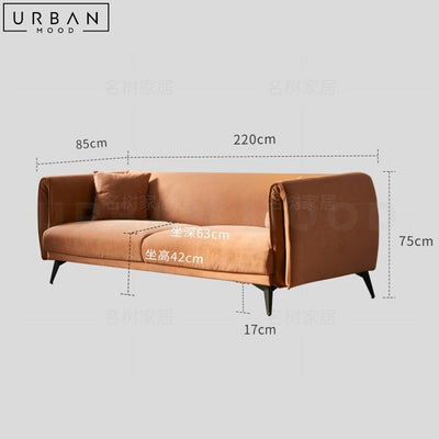 OLSSON Modern Velvet Sofa