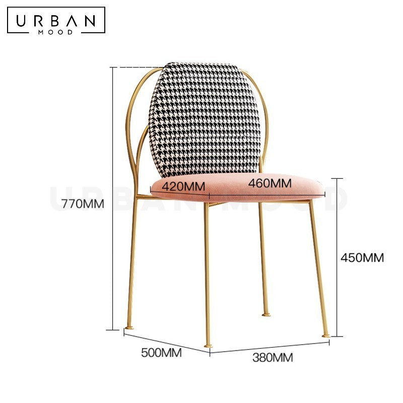 OMAR Modern Velvet Dining Chair (Set of 2)