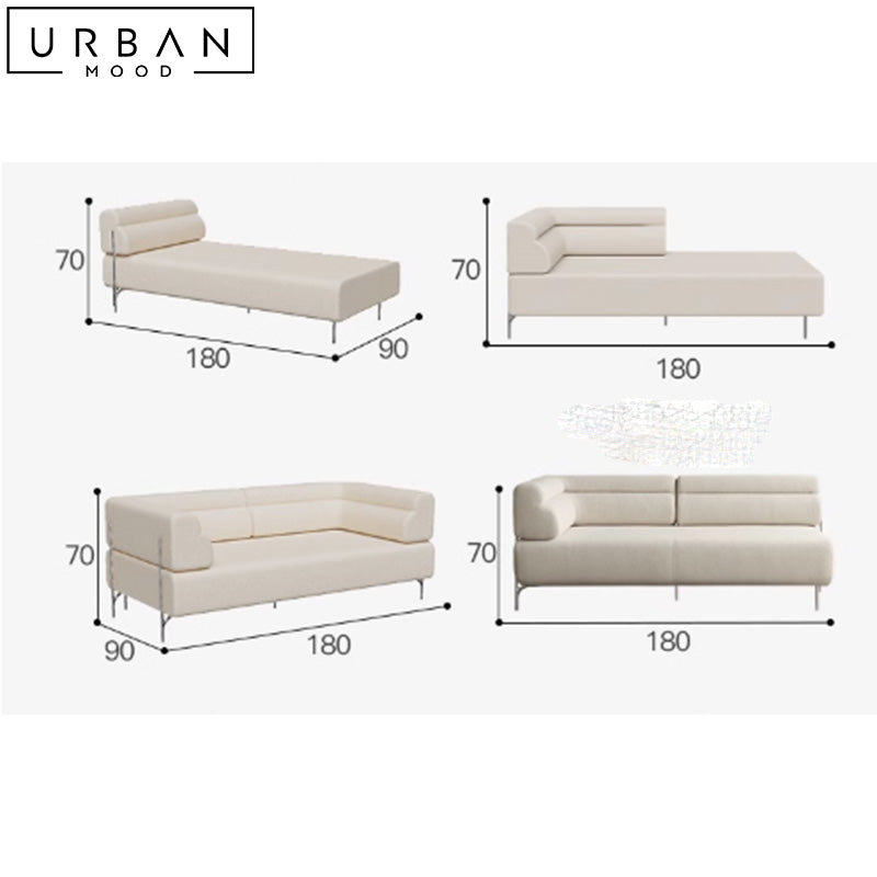 OPALE Modern Fabric Sofa