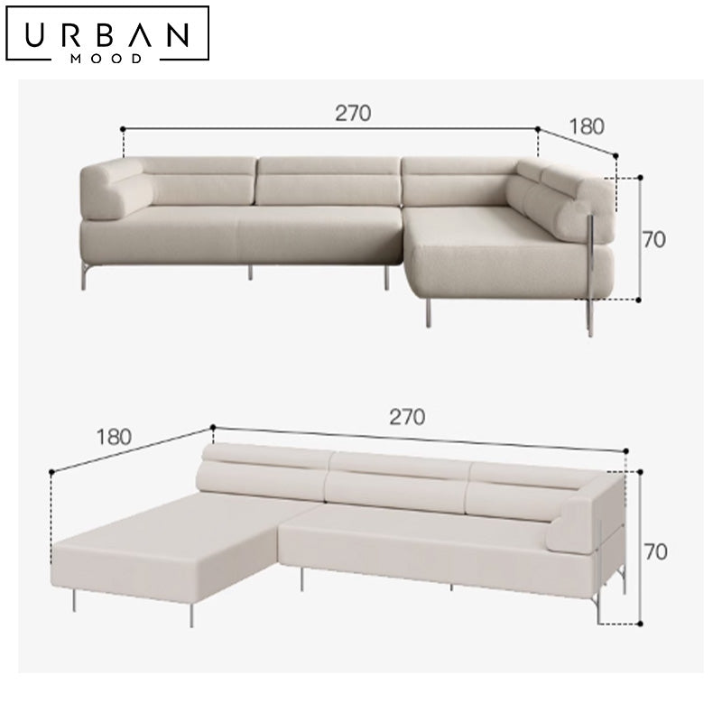 OPALE Modern Fabric Sofa