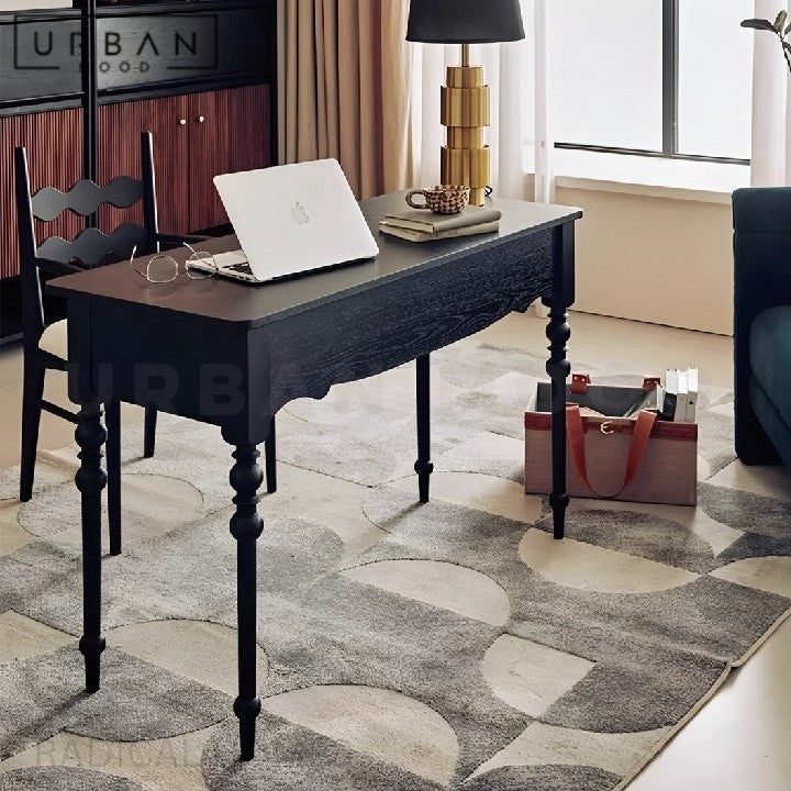 OPAL Victorian Solid Wood Study Table