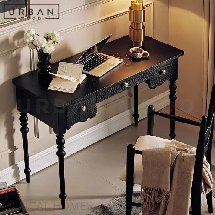 OPAL Victorian Solid Wood Study Table