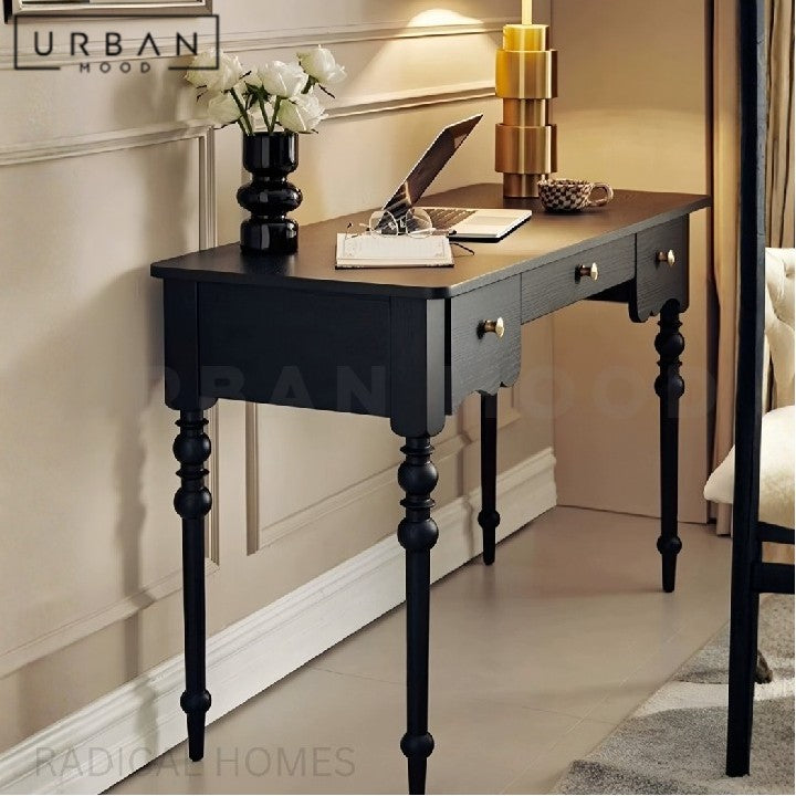 OPAL Victorian Solid Wood Study Table