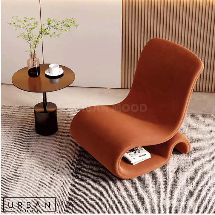 ORA Modern Velvet Leisure Chair