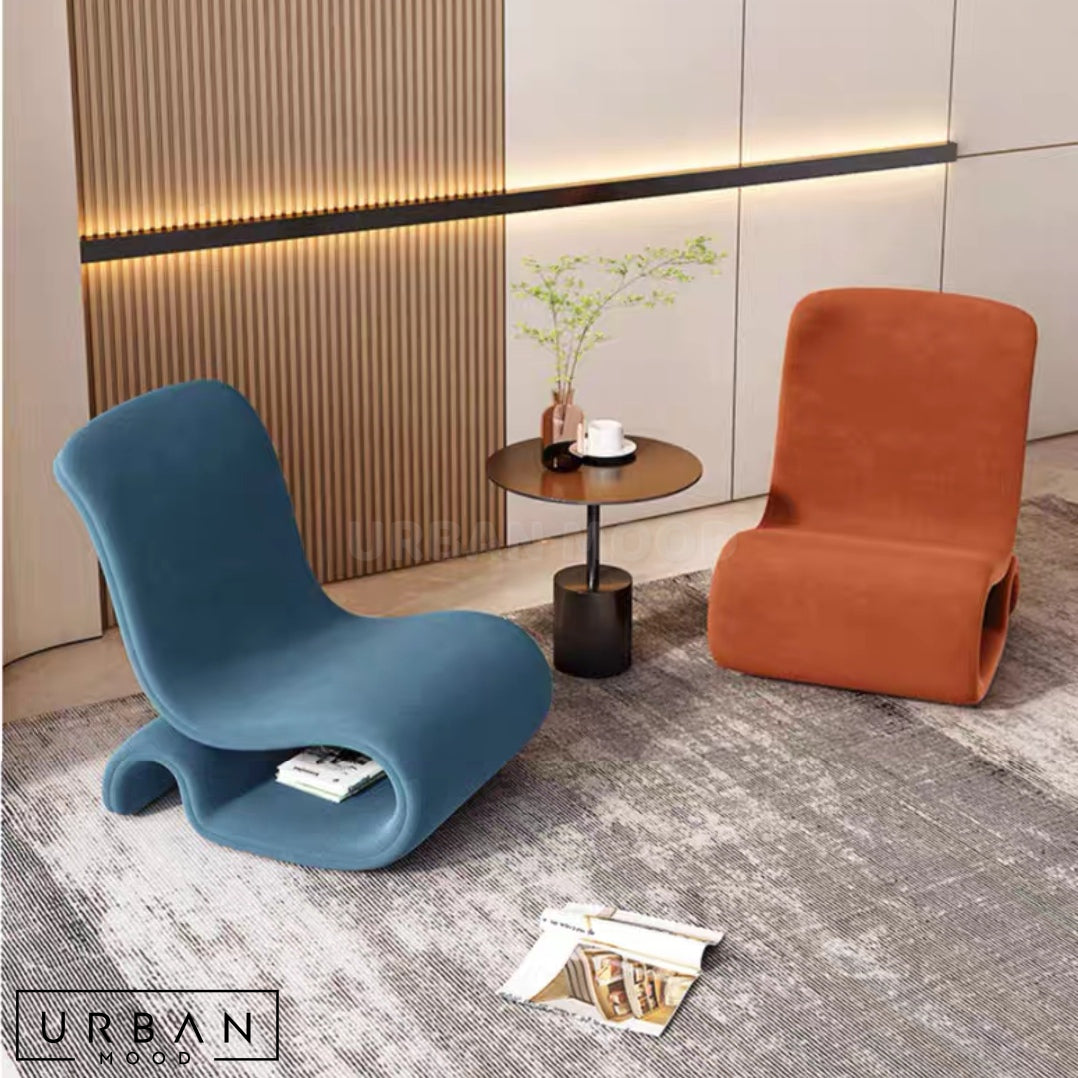 ORA Modern Velvet Leisure Chair