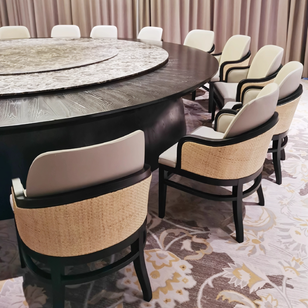 OREVE Modern Rattan Dining Chair - Urban Mood Singapore