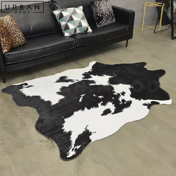 ORFILIA Modern Cowhide Rug